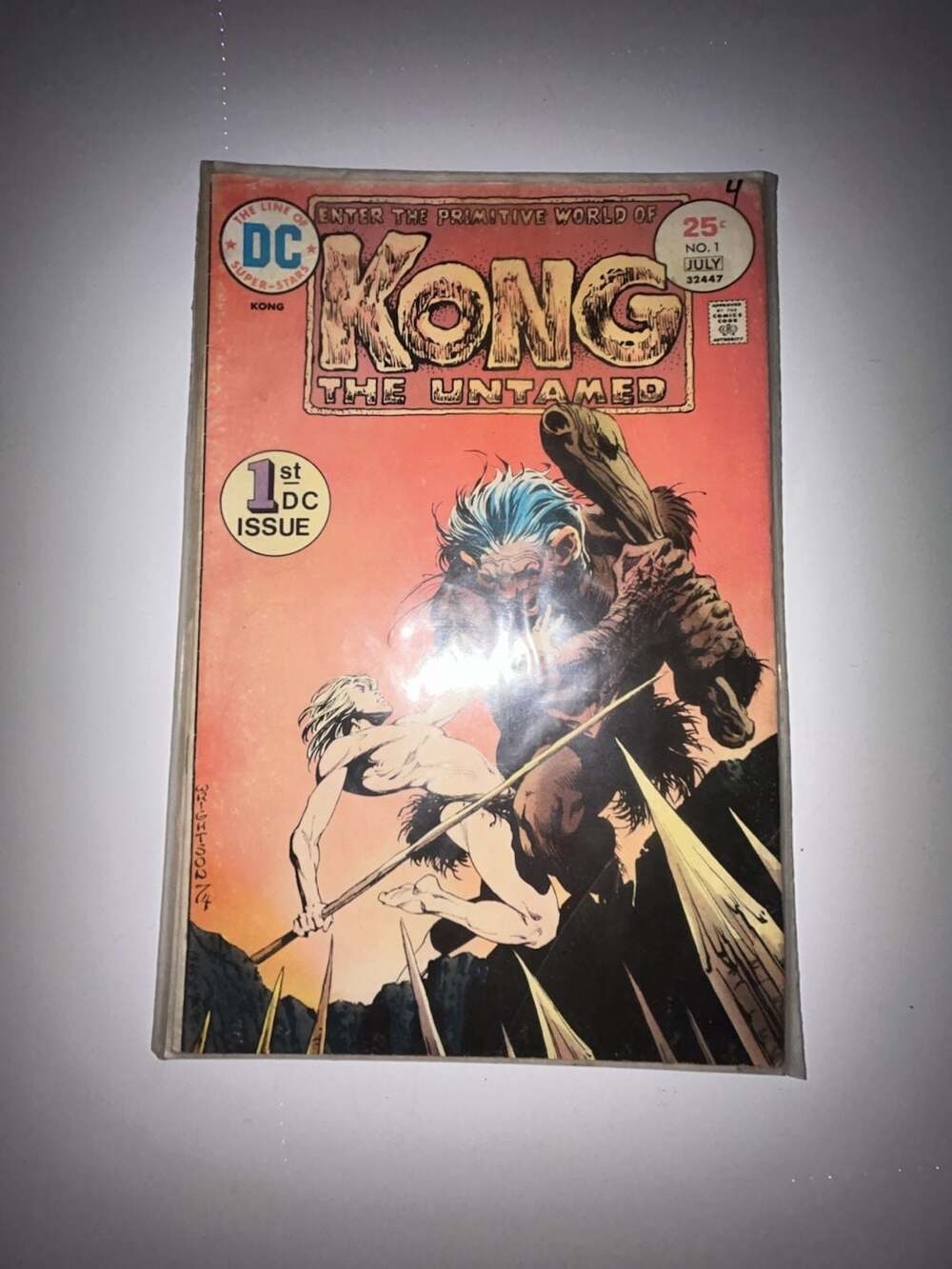 Kong The Untamed #1 July 1975 Comic Book